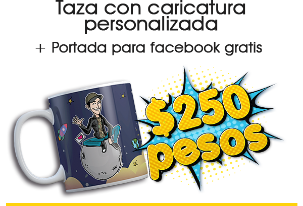 Promoción tazas personalida